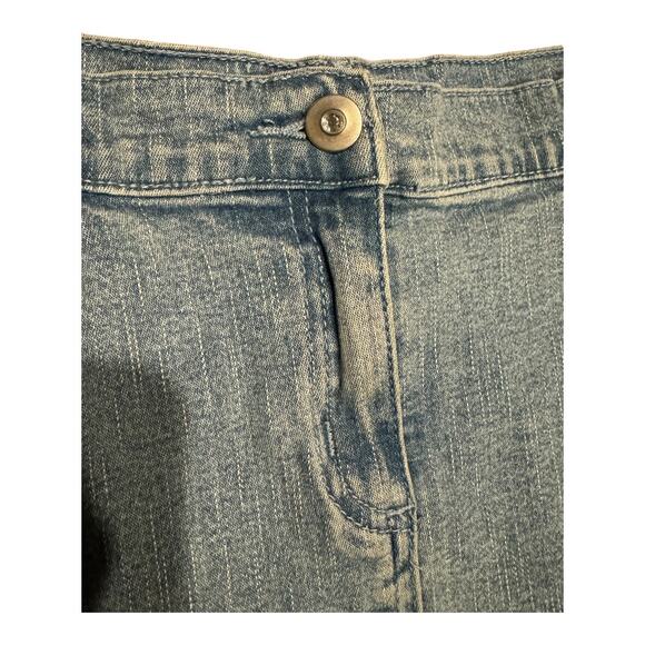 Denim and Floral Patchwork Midi Skirt - Picture 13 of 13